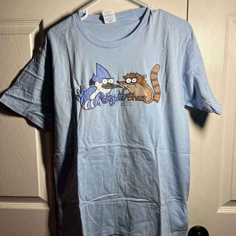 Regular Show Blue Graphic T-Shirt